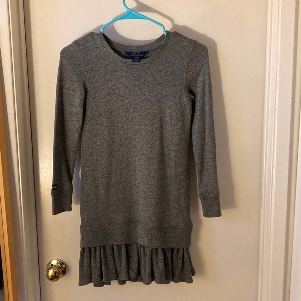 Polo Ralph Lauren Gray Sweater Dress